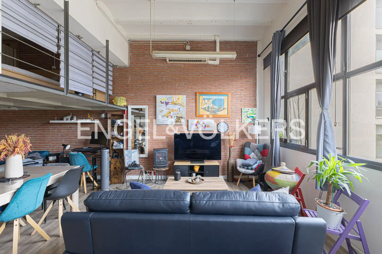 Sala de estar de Piso en venta en Barcelona con Aire acondicionado y Calefacción