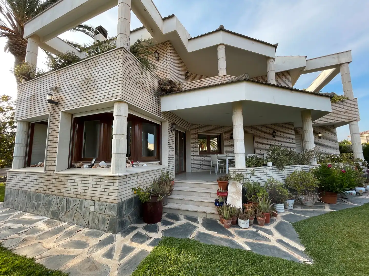 Exterior view of Houses for sale in Cambrils  with Air Conditioner, Private garden and Terrace