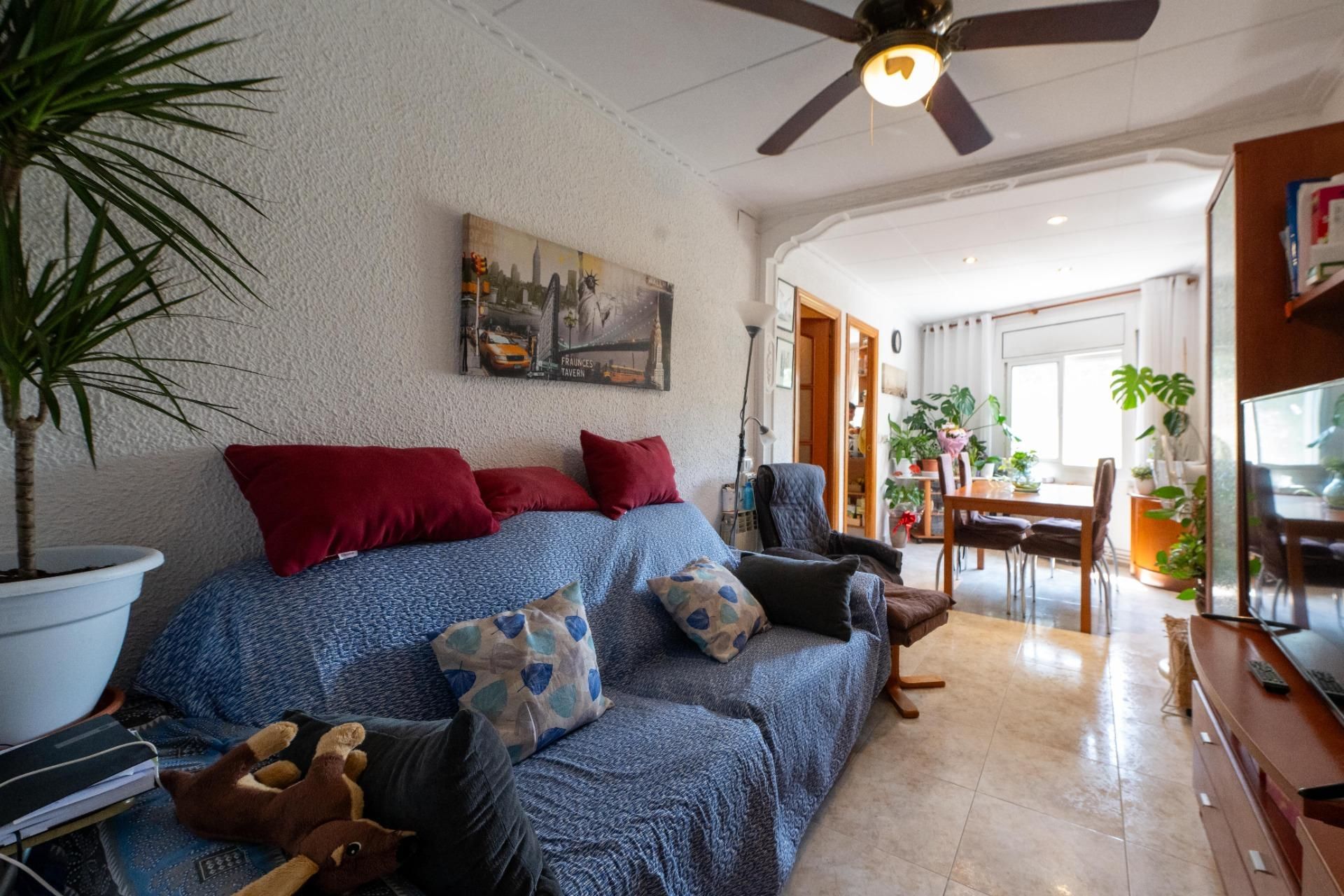 Sala d'estar de Pis en venda en Malgrat de Mar amb Calefacció i Terrassa