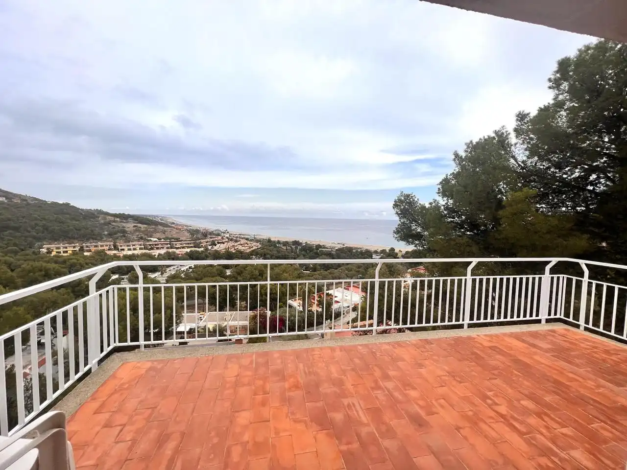 Terrasse von Haus oder Chalet zur Miete in Sitges mit Klimaanlage, Privatgarten und Terrasse
