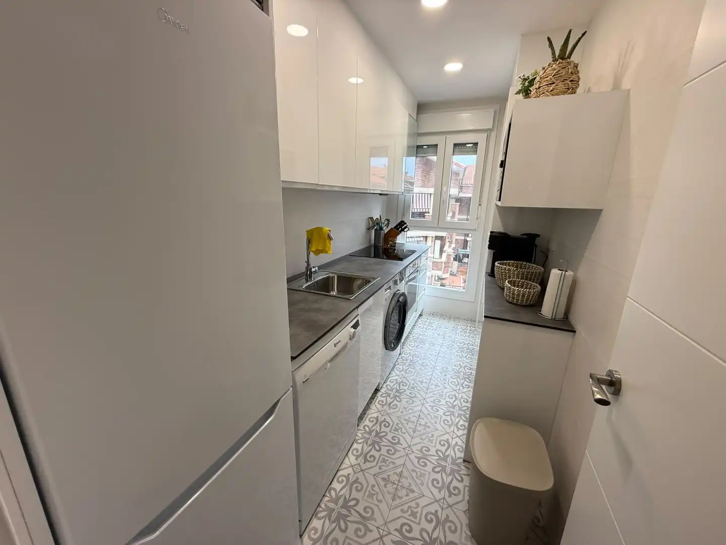 Kitchen of Duplexes for sale in Noja  with Heating, Parquet flooring and Terrace