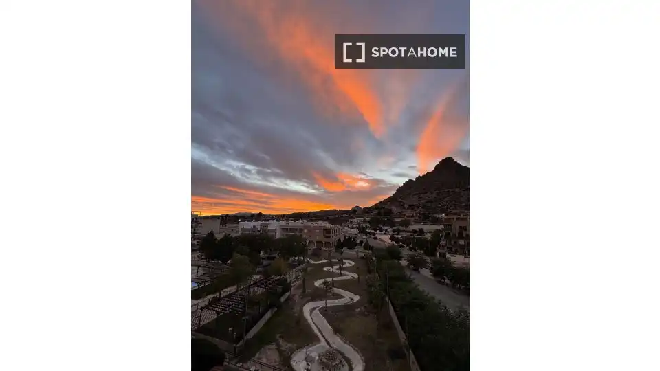 Vista exterior de Apartamento para compartir en Villanueva del Río Segura con Aire acondicionado, Terraza y Amueblado