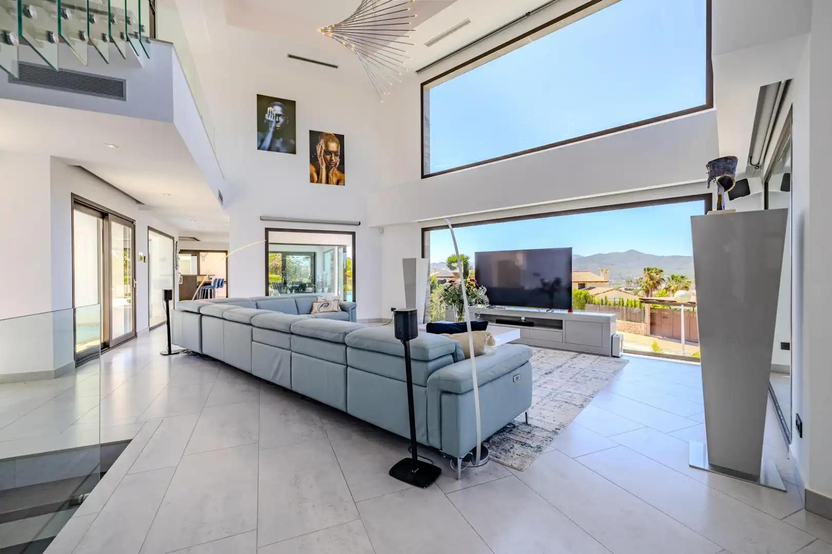 Living room of Houses for sale in Jávea / Xàbia  with Air Conditioner, Heating and Private garden