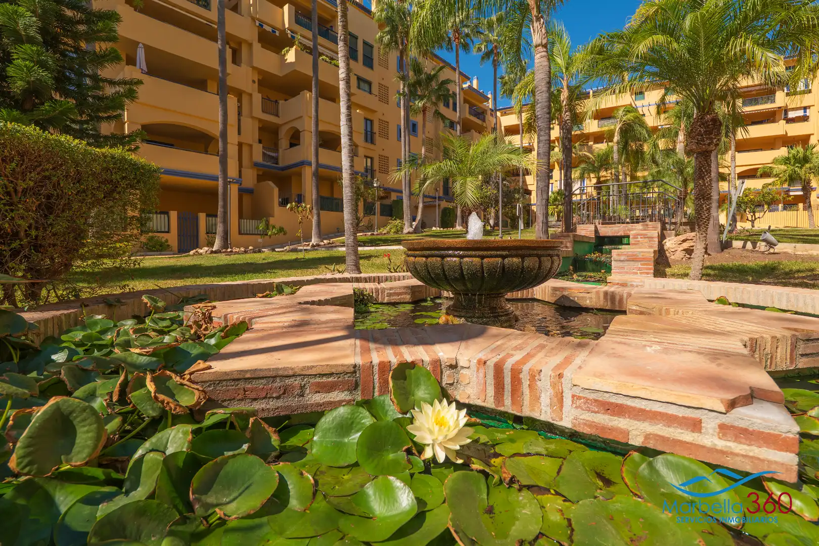 Garten von Wohnung zum Verkauf in Marbella mit Klimaanlage, Terrasse und Abstellraum