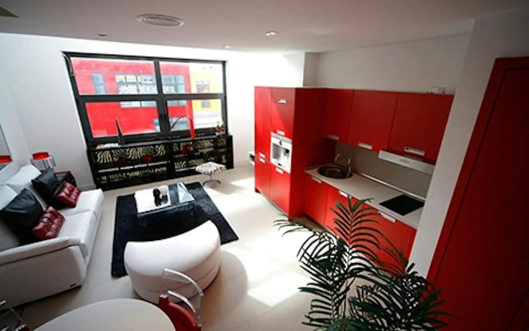 Cocina de Piso de alquiler en Madrid con Aire acondicionado, Calefacción y Jardín privado