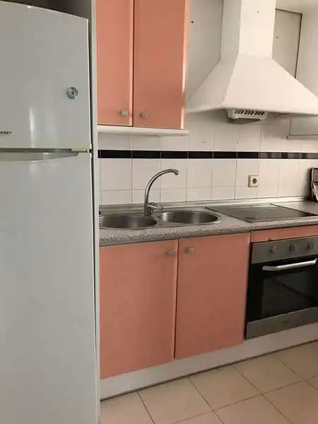 Küche von Wohnung zur Miete in Roquetas de Mar mit Terrasse, Möbliert und Gemeinschaftspool