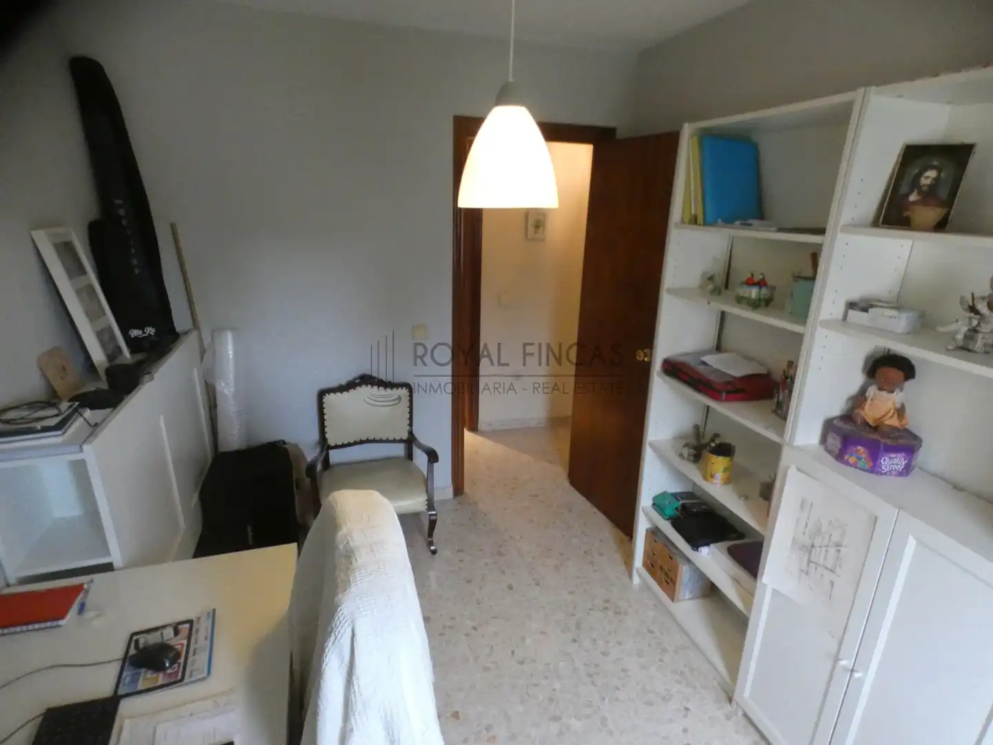 Bedroom of Flat for sale in Málaga  with Air Conditioner, Terrace and Storage room