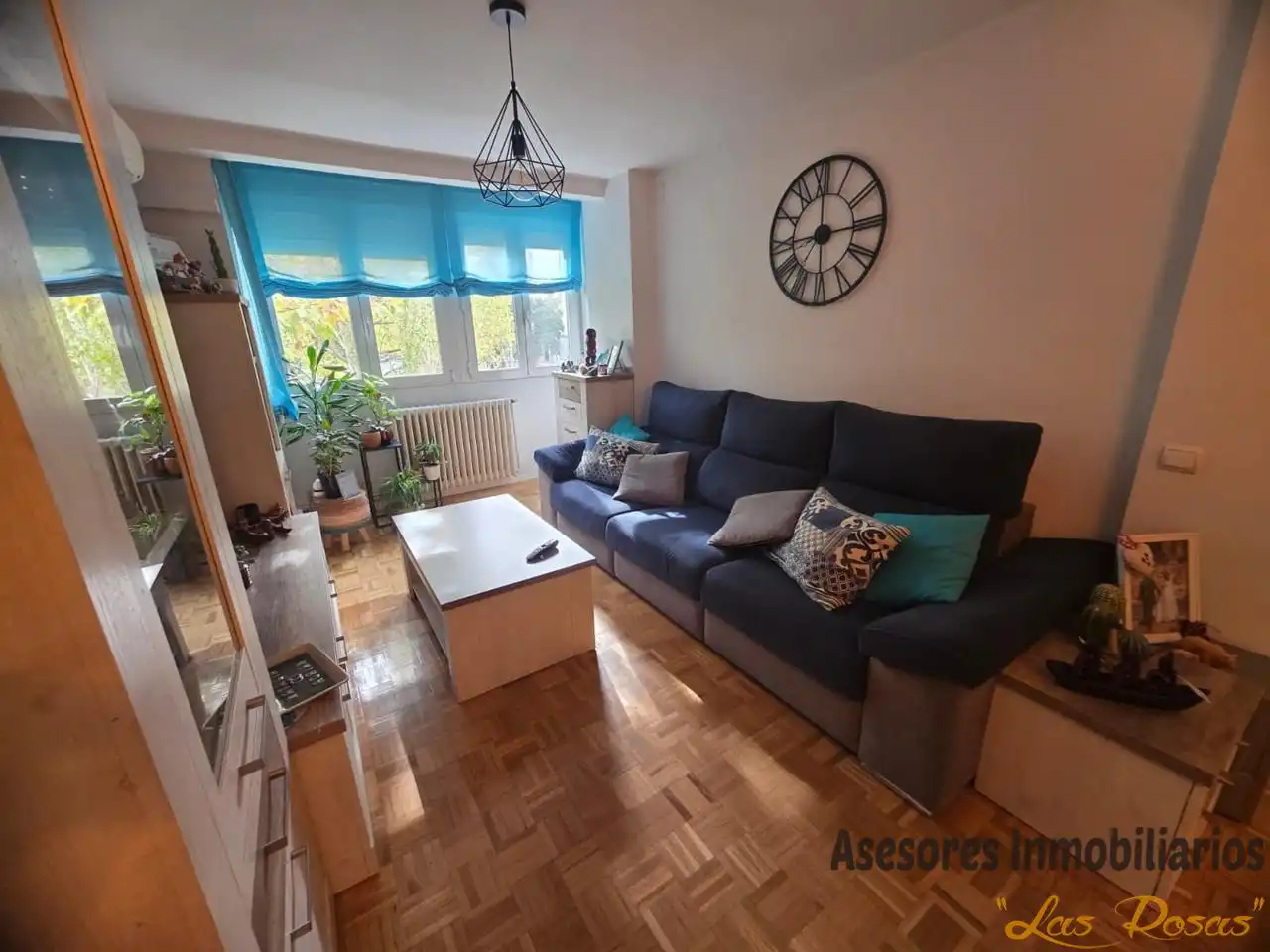 Wohnzimmer von Wohnung zum Verkauf in Madrid mit Klimaanlage, Heizung und Parkett