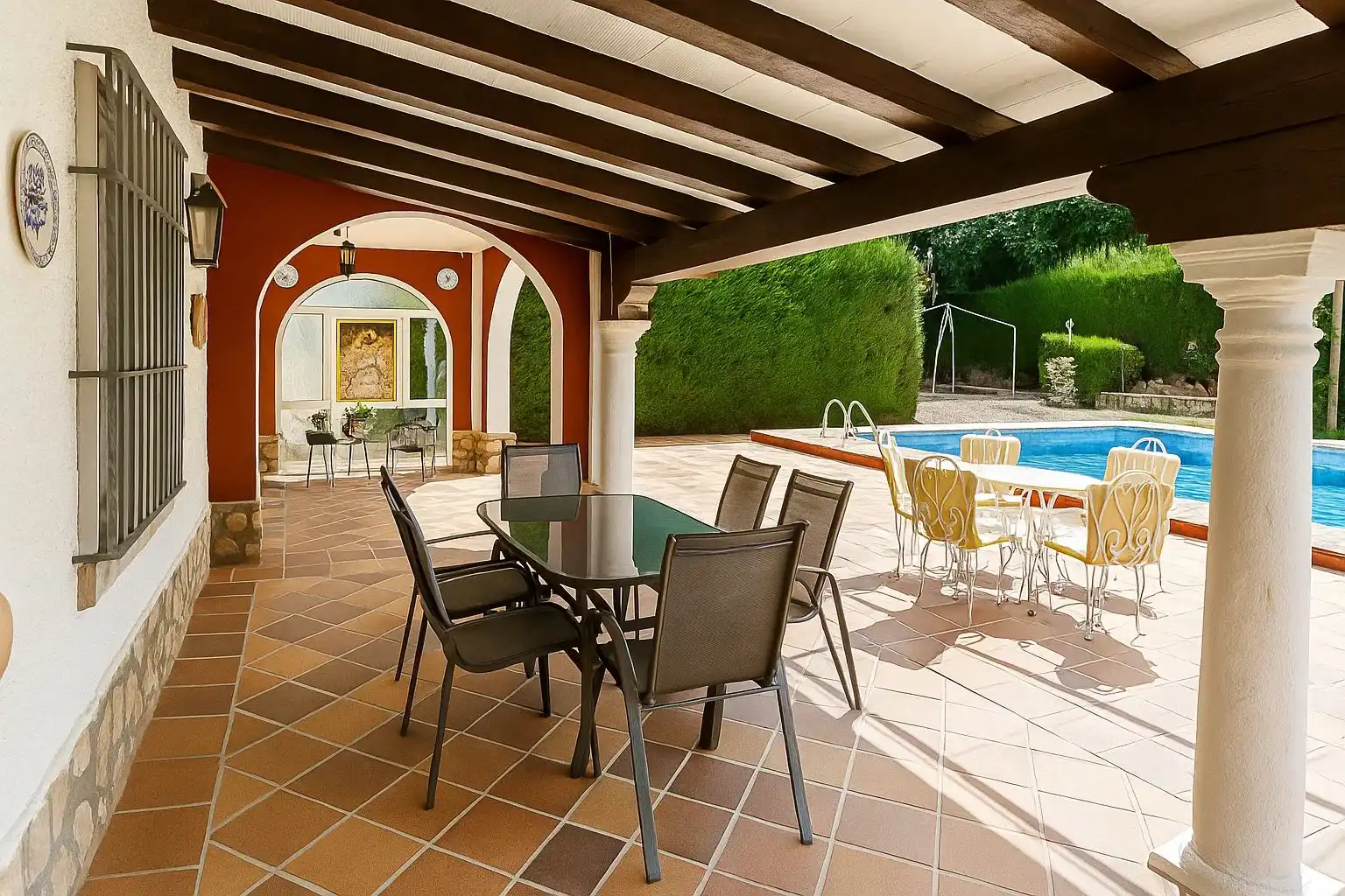 Terraza de Casa o chalet en venta en Montilla con Aire acondicionado, Jardín privado y Terraza