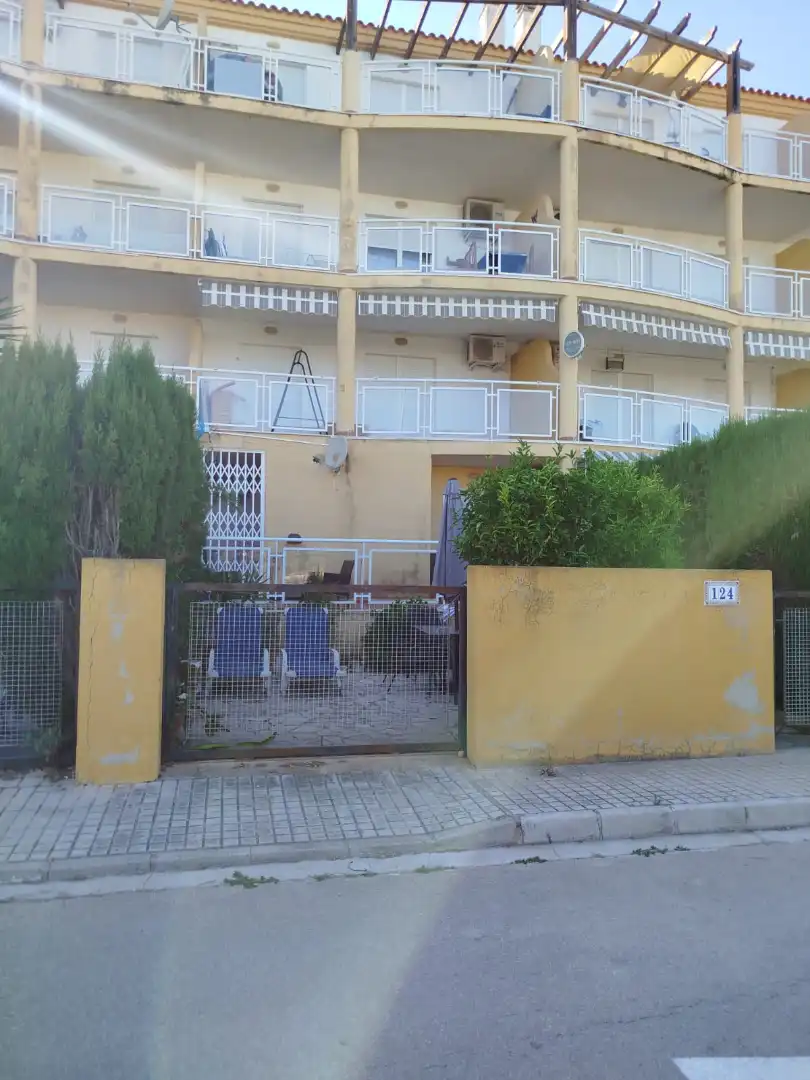 Vista exterior de Planta baja en venta en Calpe / Calp con Aire acondicionado, Calefacción y Jardín privado