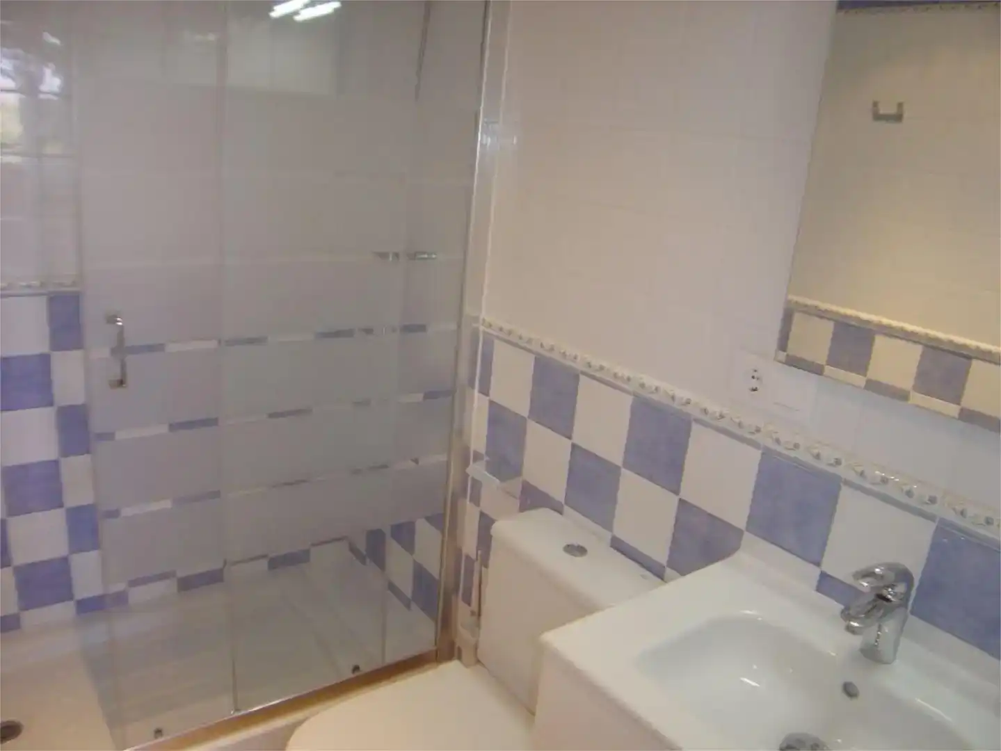 Badezimmer von Wohnung zur Miete in Mojácar mit Klimaanlage, Schwimmbad und Möbliert