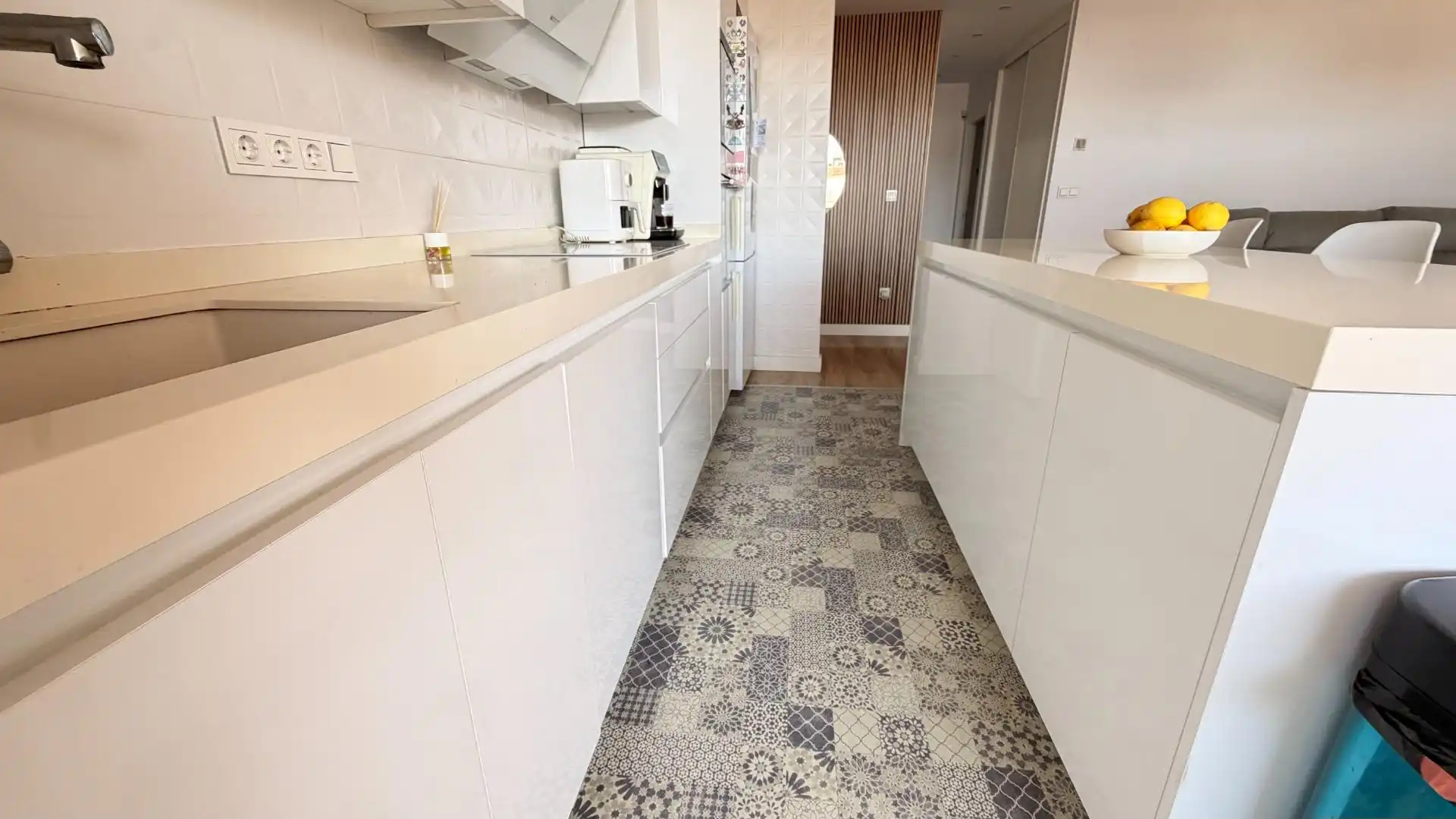Küche von Dachboden zum Verkauf in Elche / Elx mit Heizung, Terrasse und Abstellraum