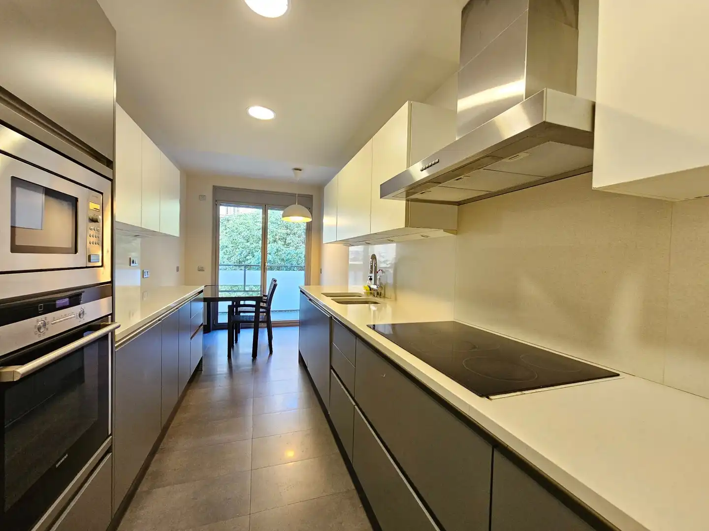 Kitchen of Flat for sale in Barcelona  with Air Conditioner, Heating and Terrace