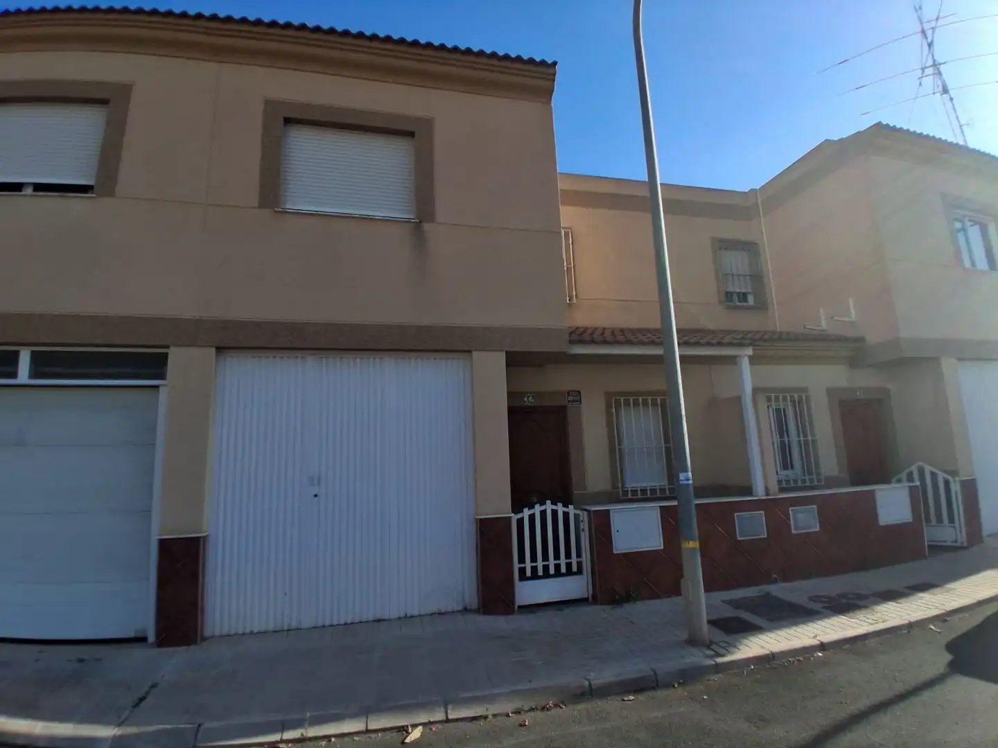 Vista exterior de Casa adosada en venta en Berja