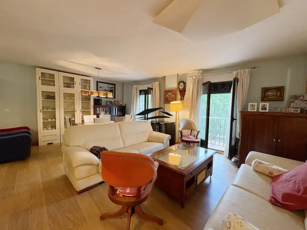 Sala de estar de Casa o chalet en venta en Santibáñez de la Sierra con Aire acondicionado, Calefacción y Terraza