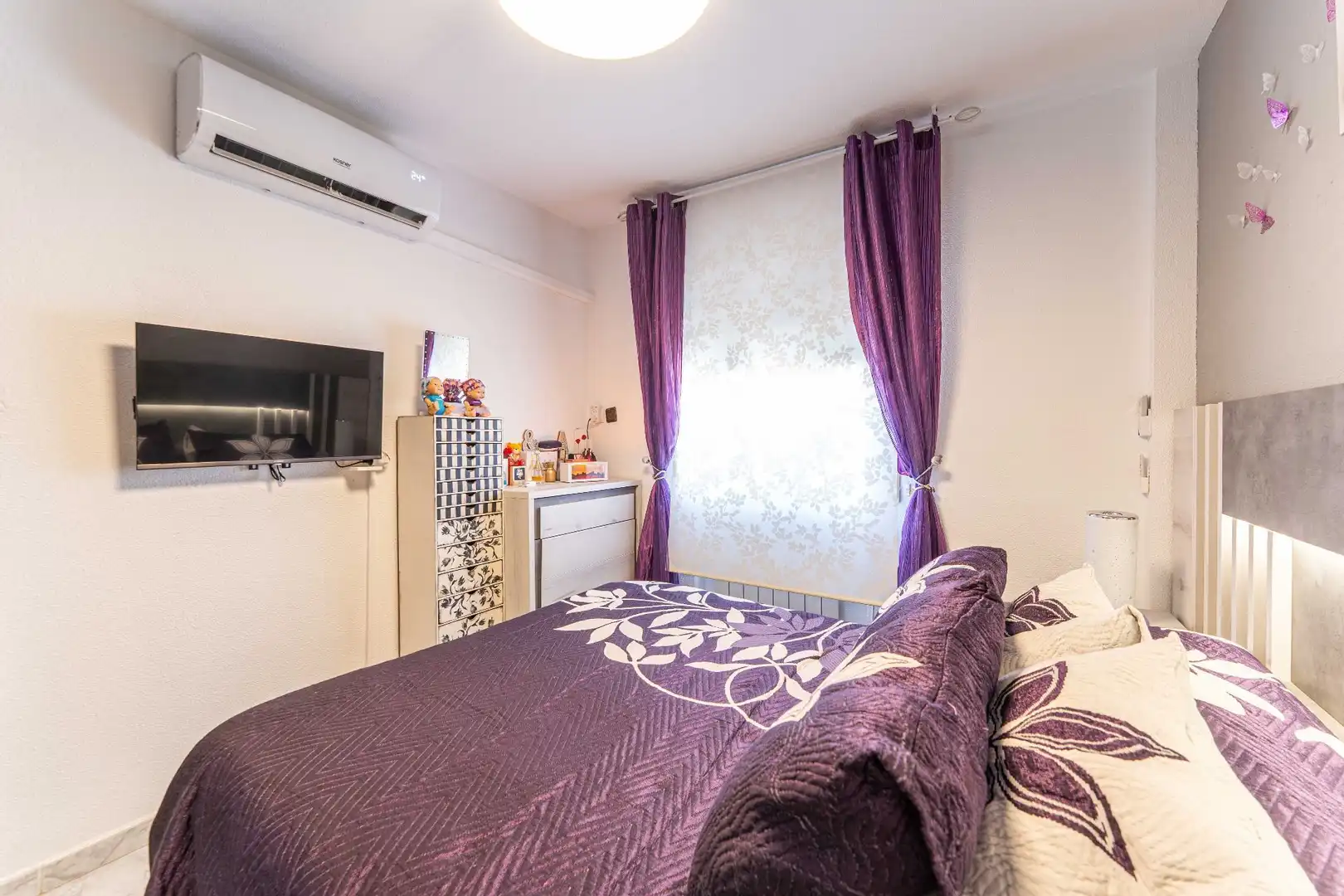 Bedroom of Flat for sale in Móstoles  with Air Conditioner and Heating