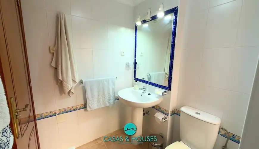 Bathroom of Detached homes for sale in La Manga del Mar Menor  with Air Conditioner, Heating and Private garden