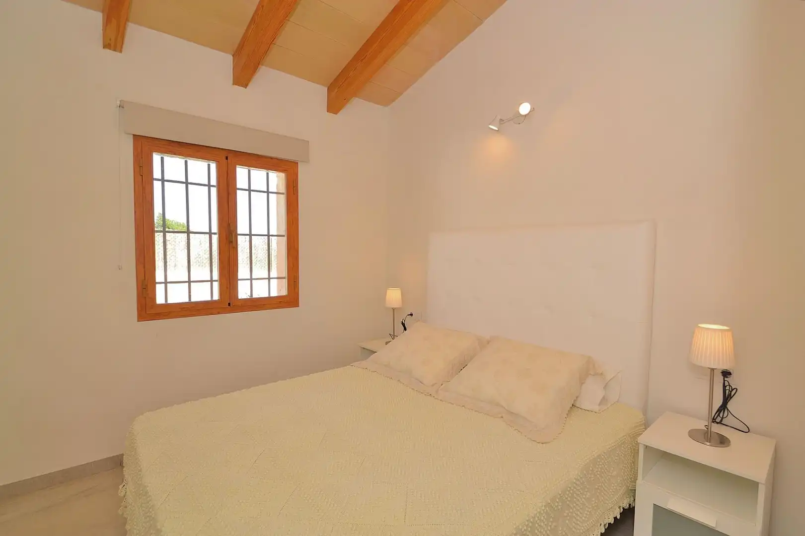 Bedroom of Country homes for rent in Llubí  with Private garden, Terrace and Swimming Pool