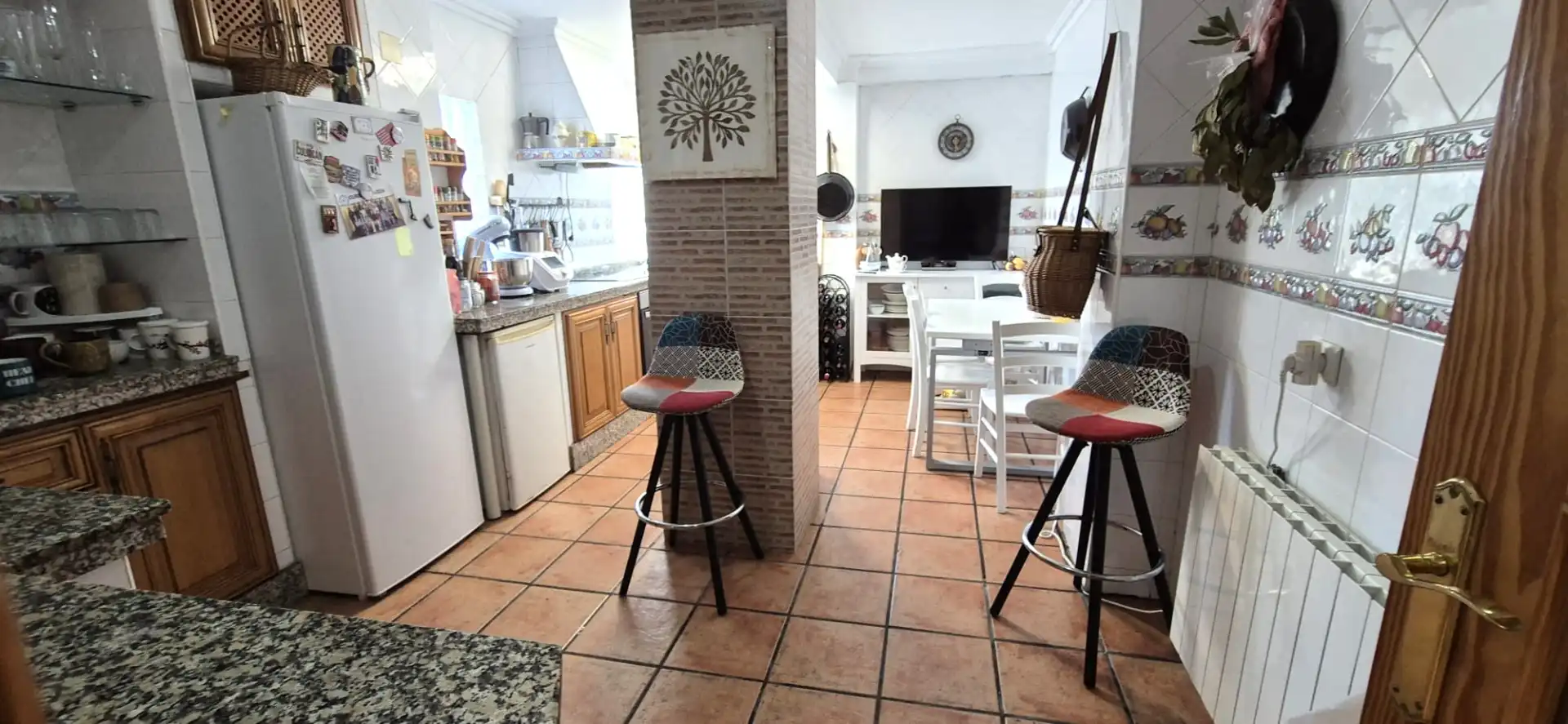 Cuina de Casa o xalet en venda en Badajoz amb Aire condicionat, Calefacció i Jardí privat