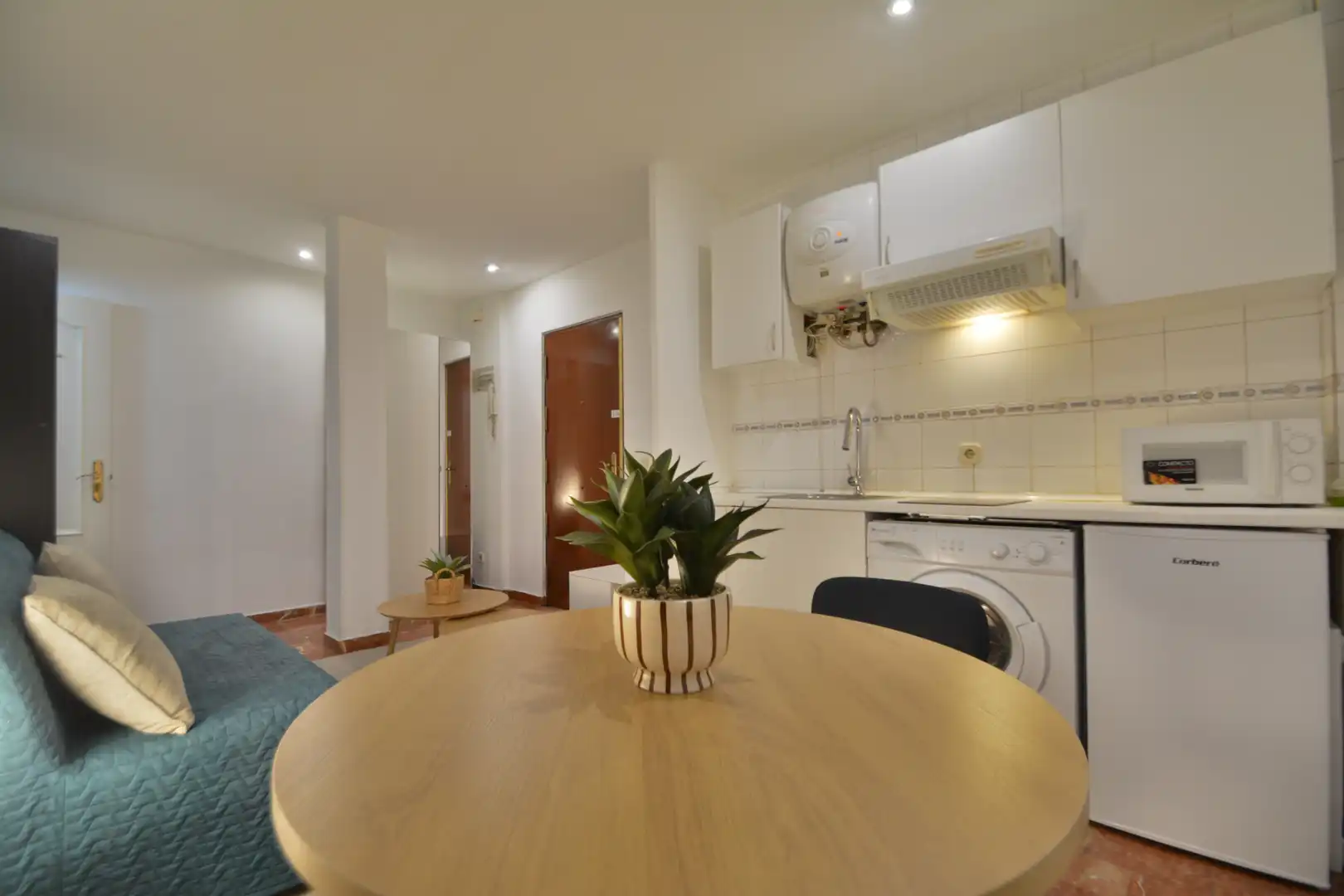 Küche von Wohnung zur Miete in Madrid mit Heizung und Möbliert