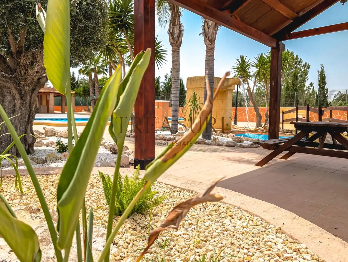 Jardín de Casa o chalet en venta en Molina de Segura con Trastero, Piscina y Amueblado