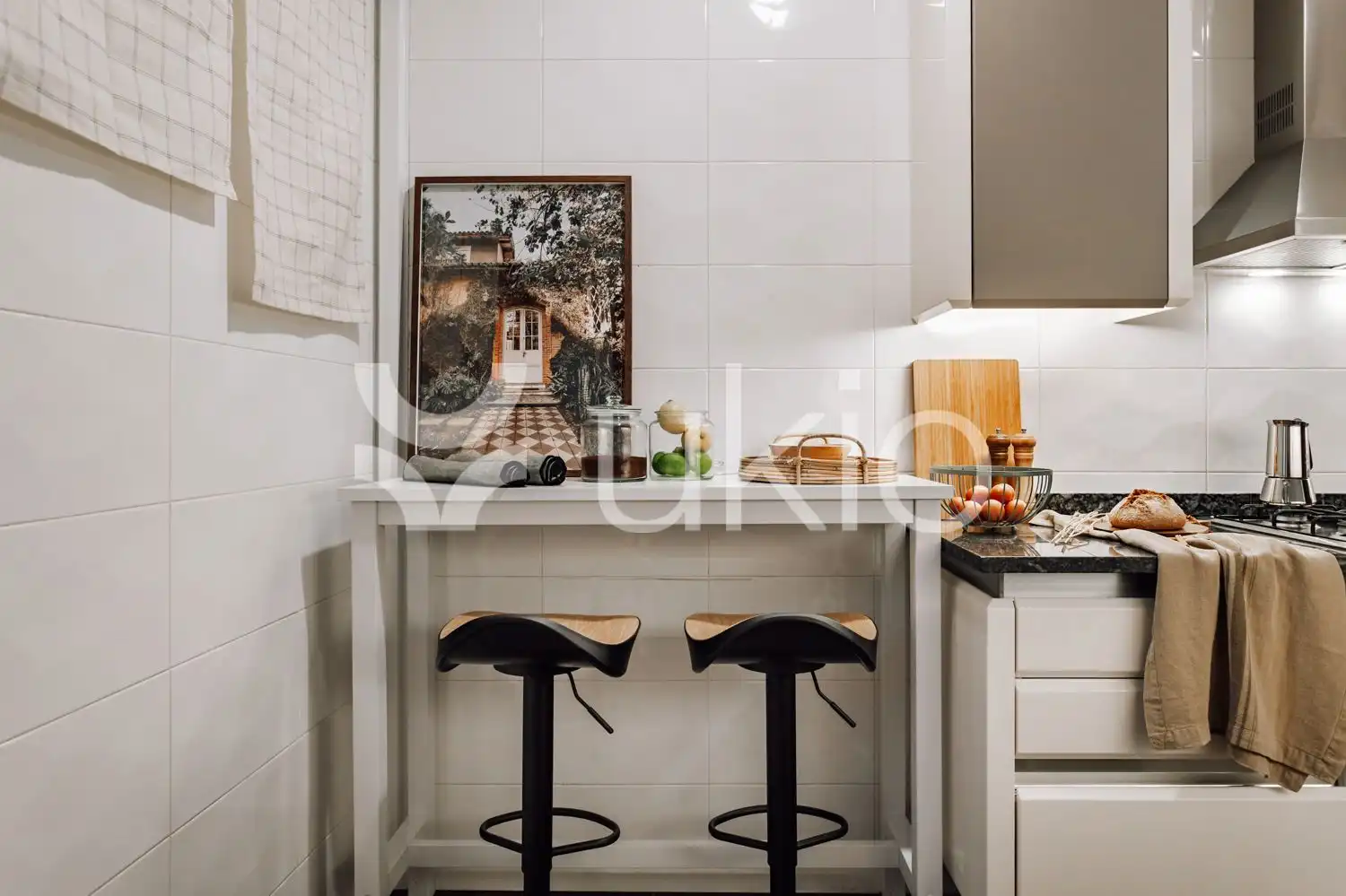 Kitchen of Apartments for rent in Barcelona  with Storage room, Furnished and Washing machine