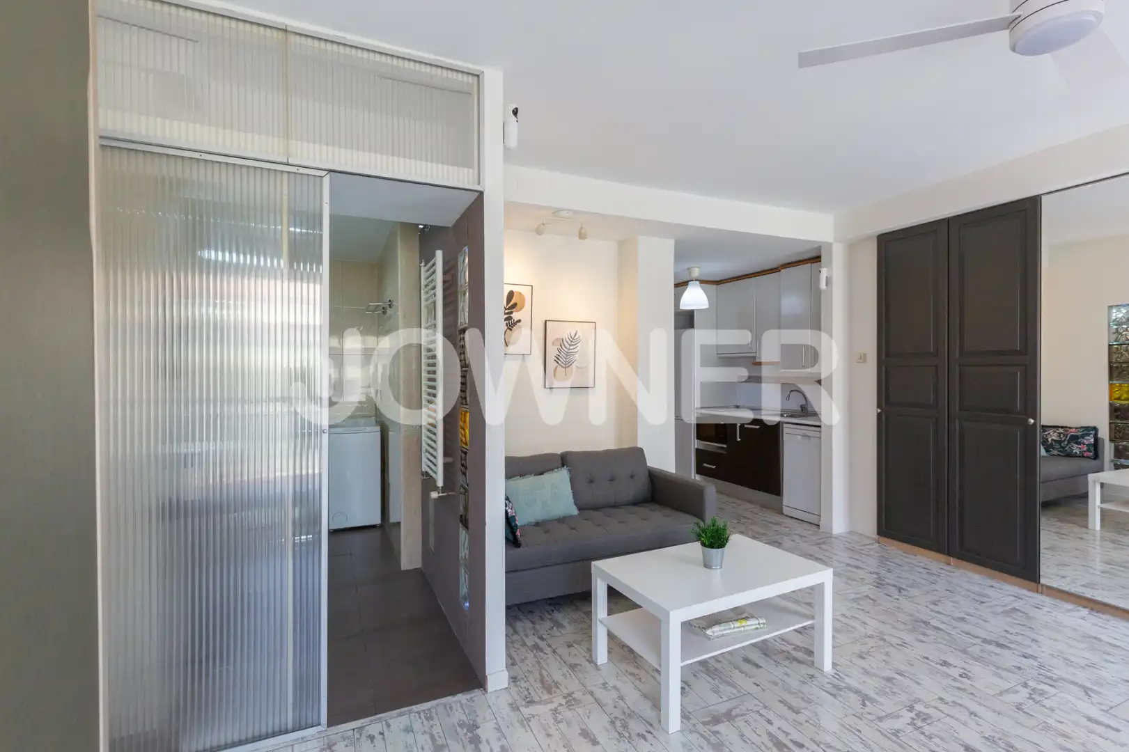 Wohnzimmer von Wohnung zur Miete in Madrid mit Klimaanlage, Heizung und Möbliert