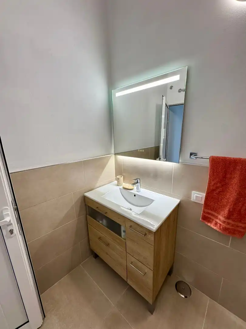 Baño de Ático de alquiler en Firgas con Aire acondicionado, Terraza y Amueblado