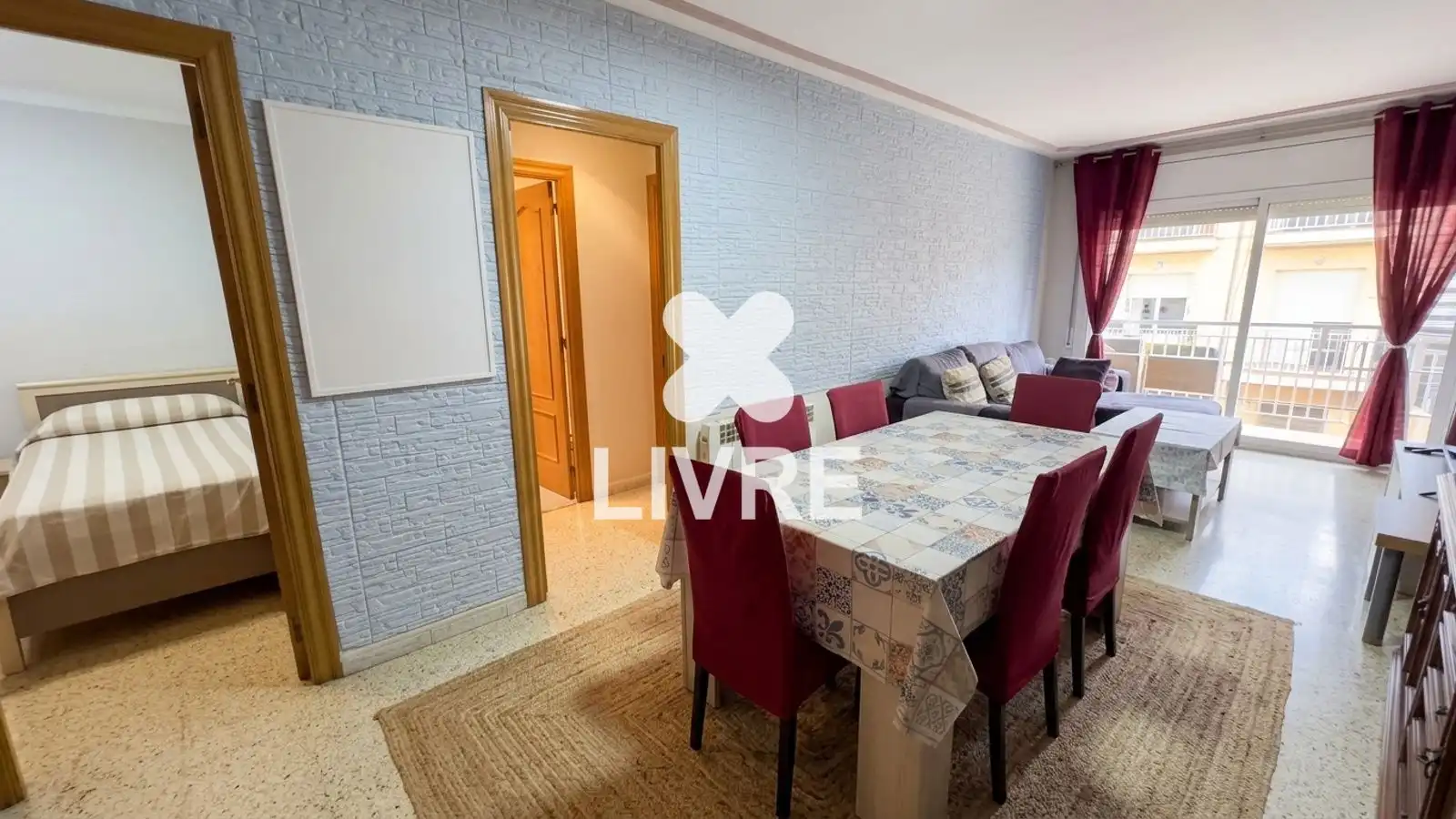 Sala d'estar de Pis en venda en Vilanova i la Geltrú amb Aire condicionat i Calefacció