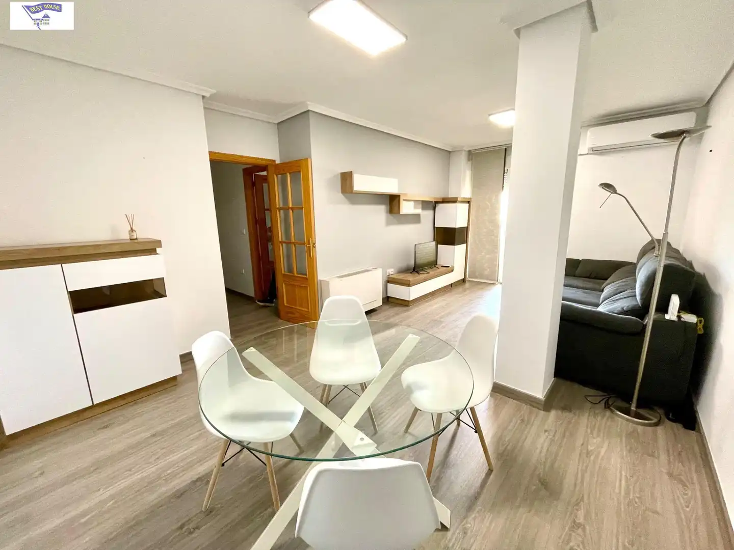 Living room of Apartments for rent in Albacete  with Air Conditioner, Heating and Storage room