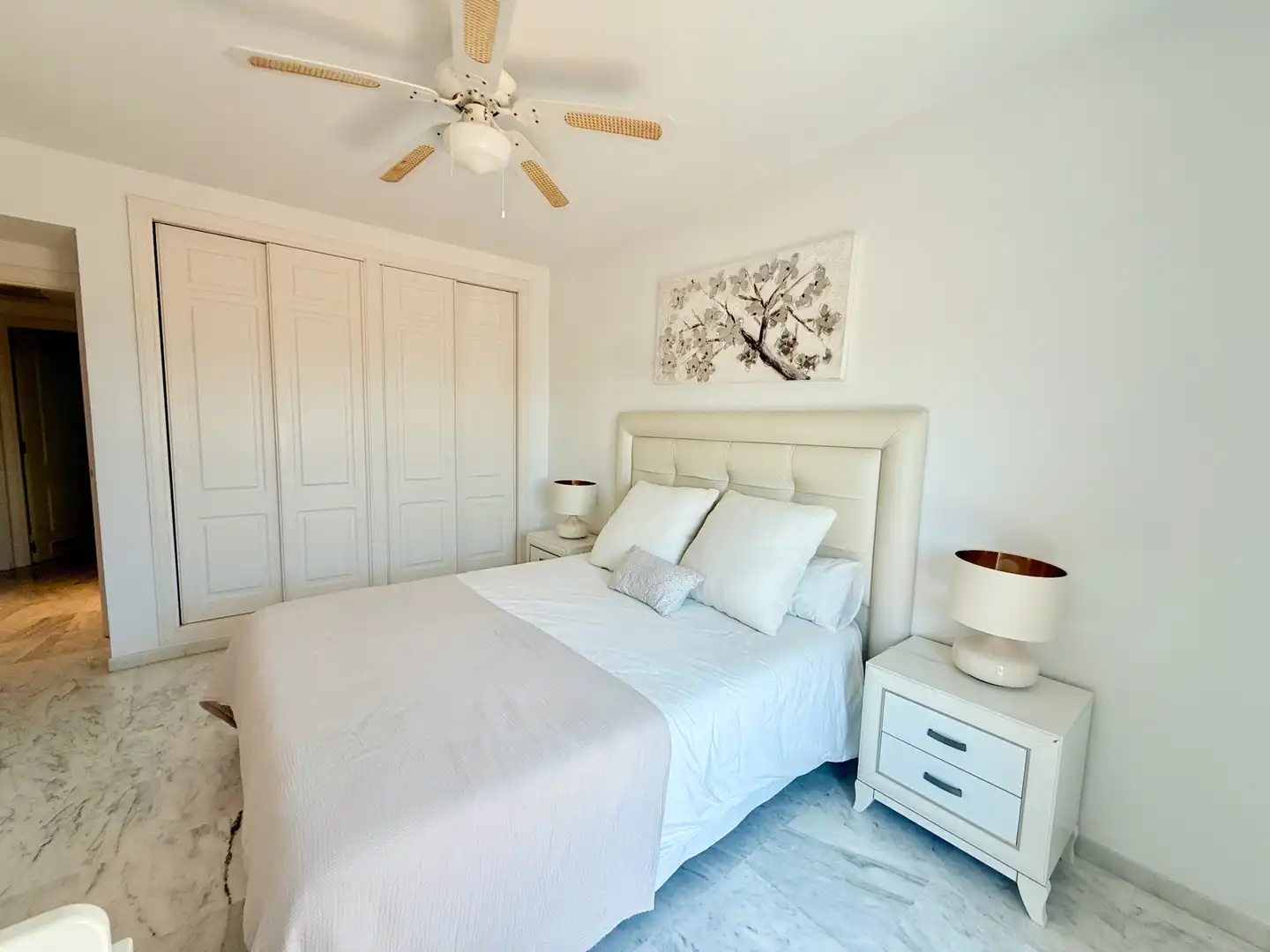 Schlafzimmer von Maisonette zur Miete in Marbella mit Heizung, Abstellraum und Schwimmbad