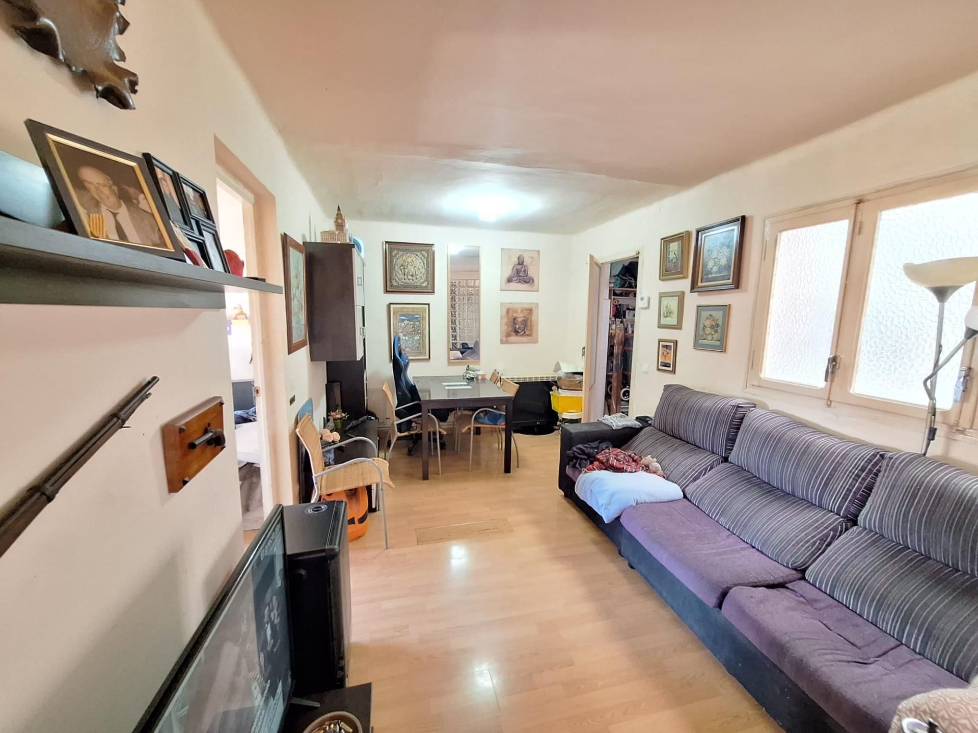 Sala d'estar de Pis en venda en Sabadell amb Parquet