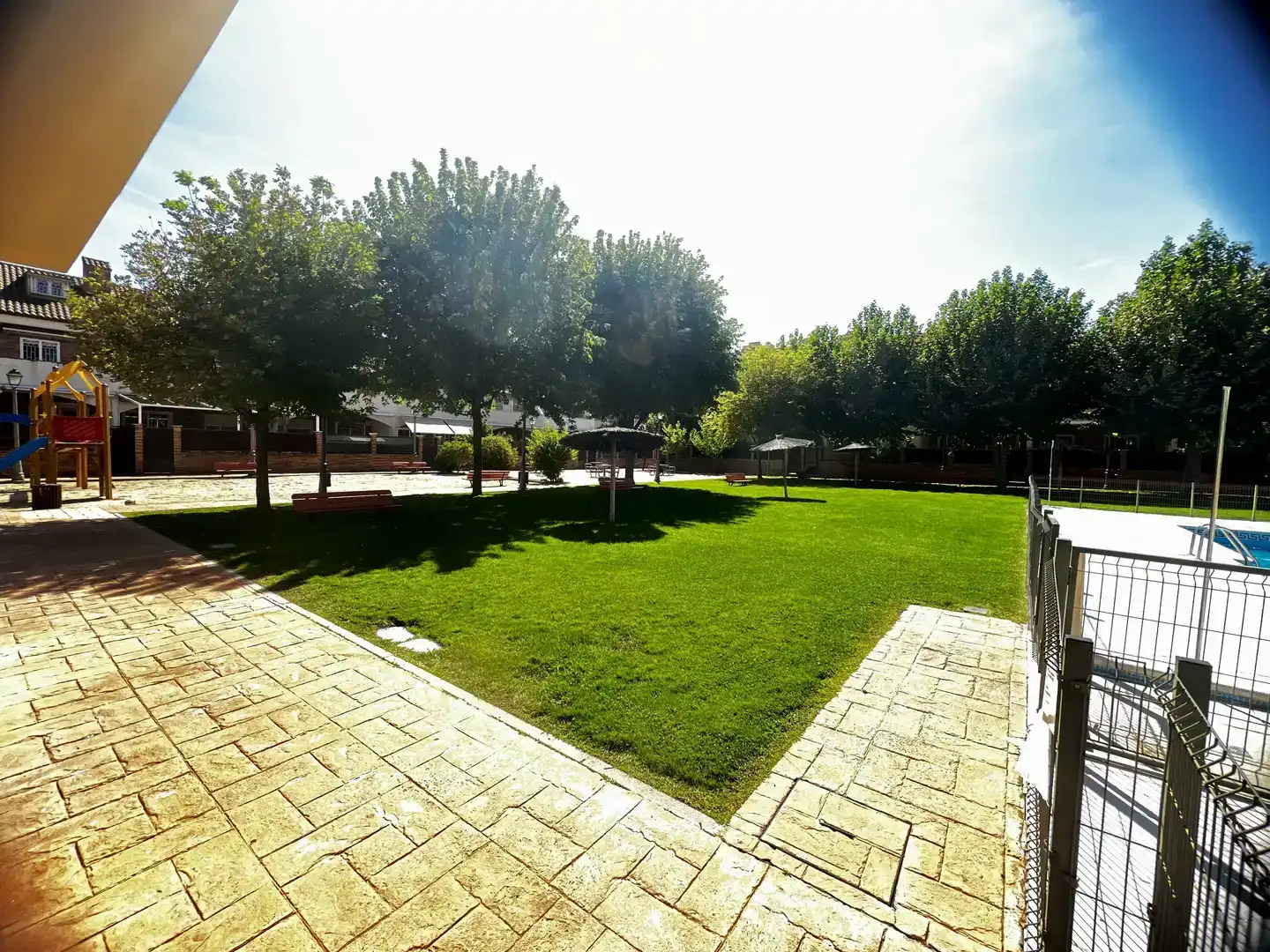 Jardín de Casa o chalet en venta en Fuenlabrada con Aire acondicionado, Jardín privado y Parquet