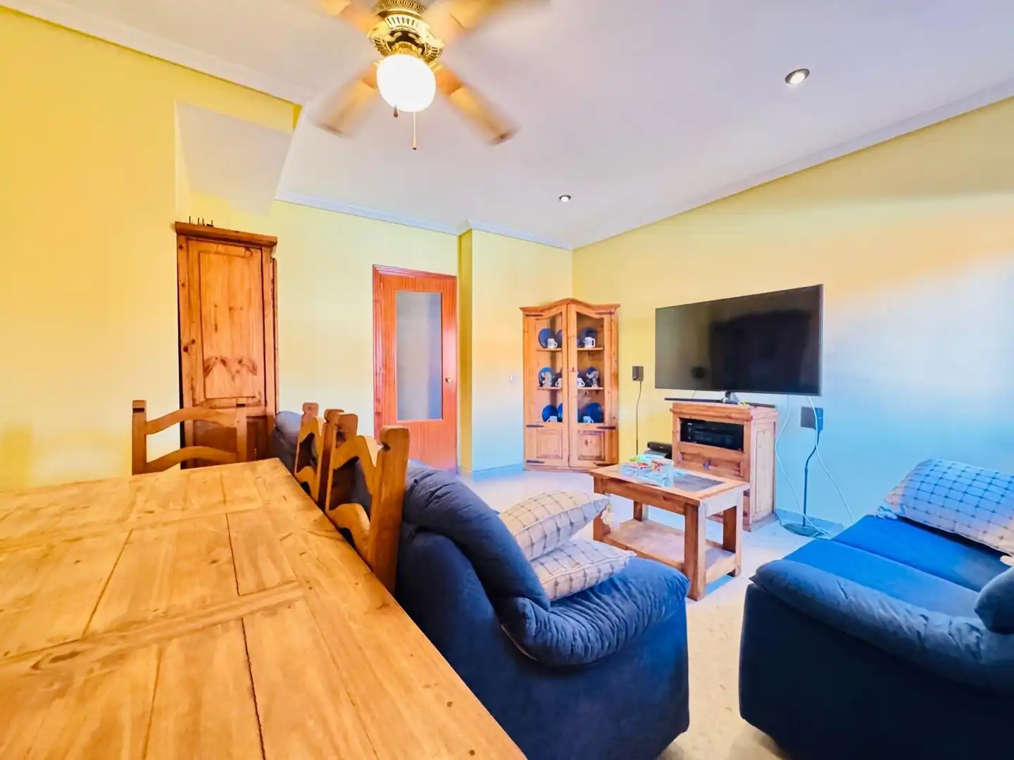 Sala de estar de Casa adosada en venta en Algeciras