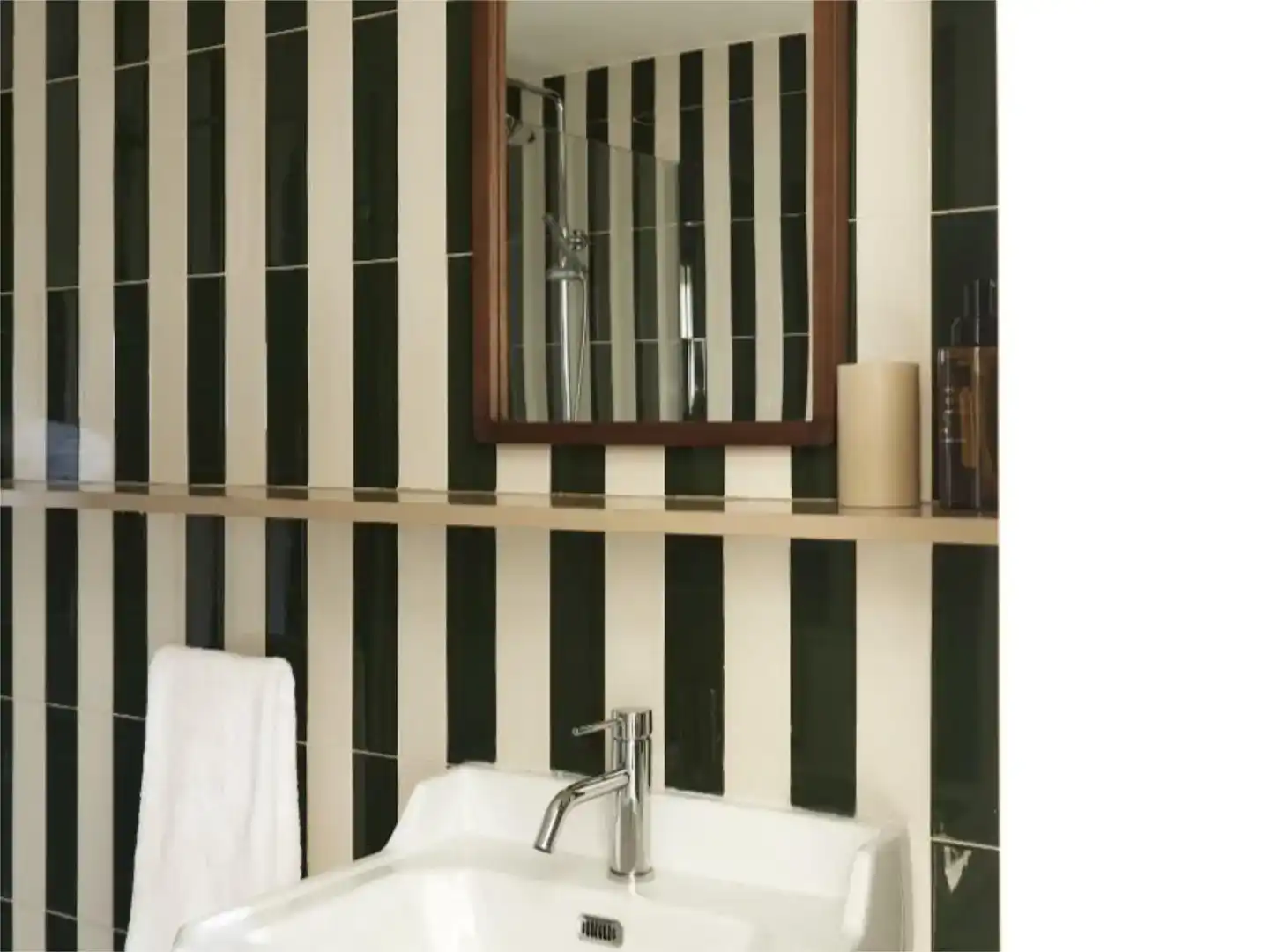 Badezimmer von Haus oder Chalet zur Miete in Almonte mit Klimaanlage, Privatgarten und Schwimmbad
