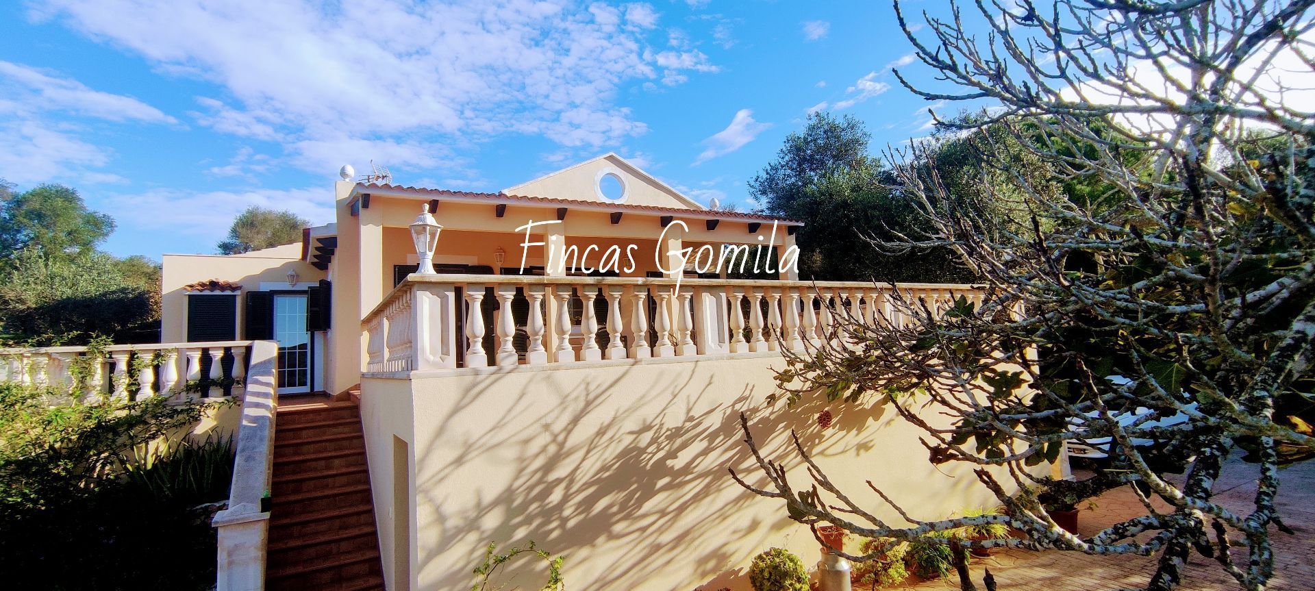 Exterior view of Country house for sale in Es Mercadal  with Air Conditioner