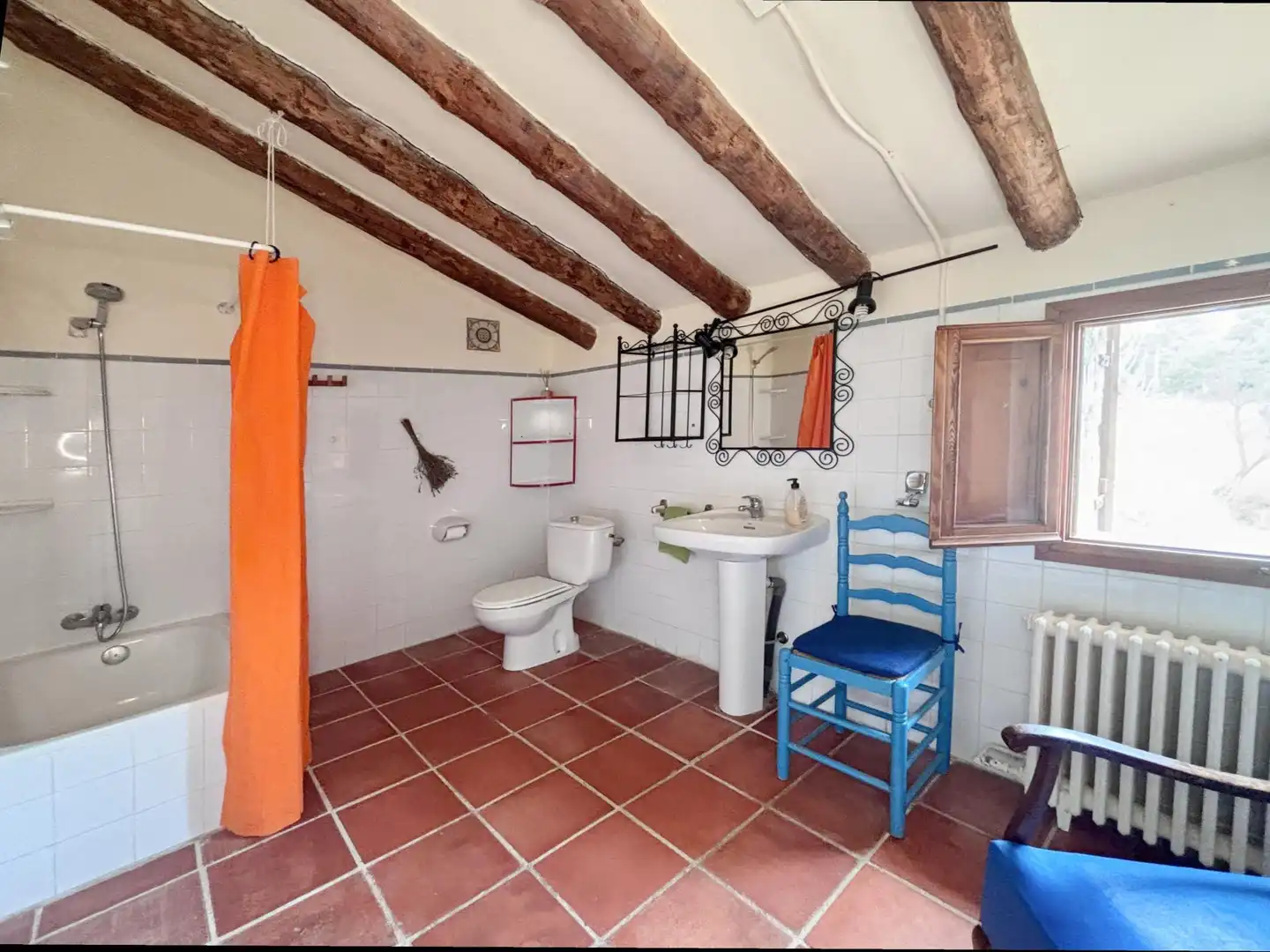 Bathroom of Country homes for sale in Querol  with Heating, Terrace and Swimming Pool
