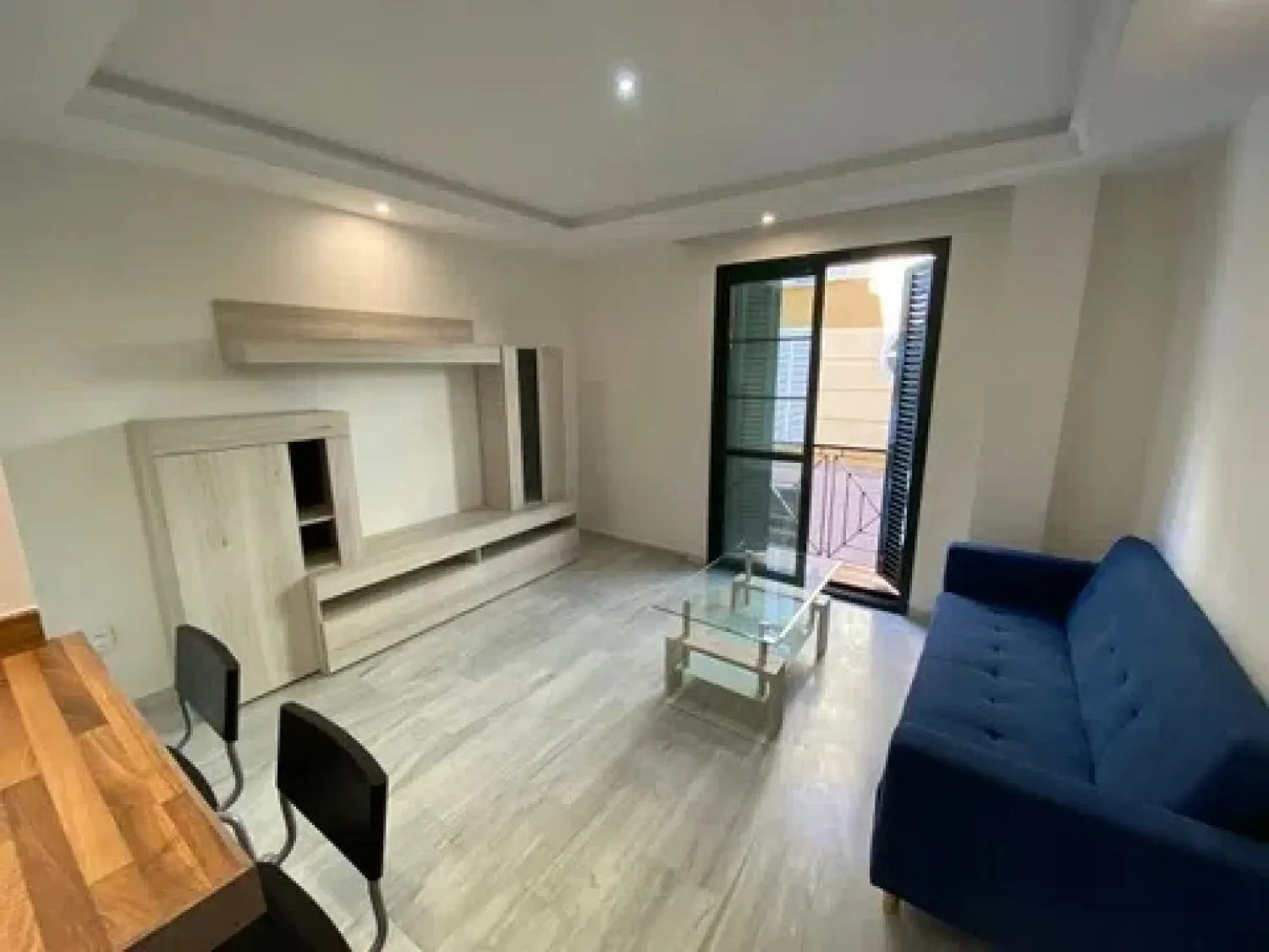 Living room of Apartment to rent in Málaga Capital  with Air Conditioner, Furnished and Washing machine