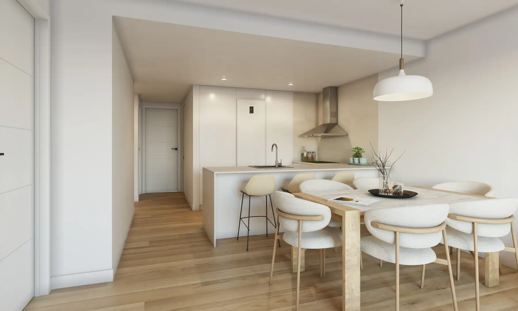 Kitchen of Flat for sale in Granollers  with Air Conditioner, Terrace and Balcony