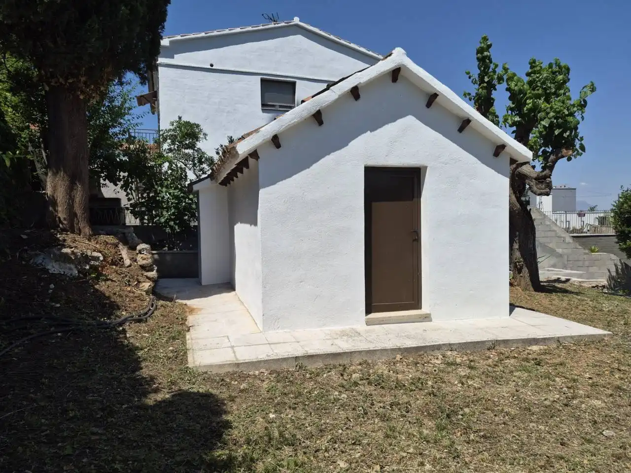 Außenansicht von Haus oder Chalet zur Miete in Sant Cugat del Vallès mit Klimaanlage, Heizung und Privatgarten