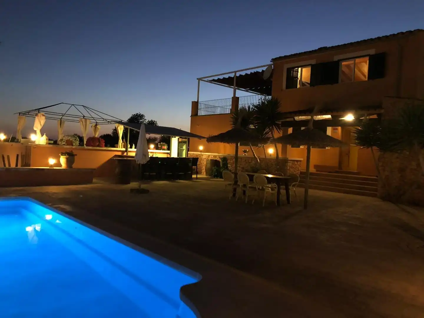 Piscina de Finca rústica en venta en Campos con Aire acondicionado, Calefacción y Jardín privado