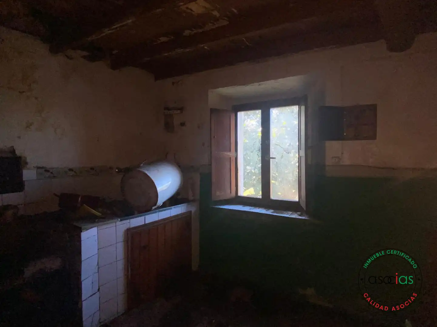 Cocina de Casa o chalet en venta en Carreño con Calefacción y Jardín privado