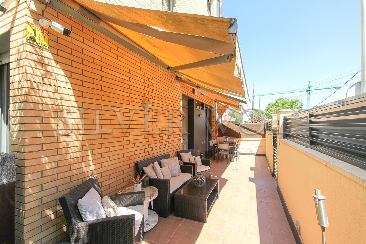 Terrace of Single-family semi-detached for sale in Castelldefels  with Air Conditioner, Heating and Private garden