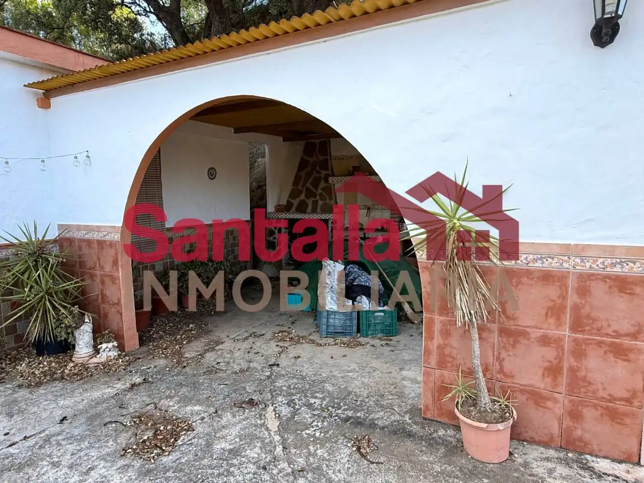 Vista exterior de Finca rústica en venda en Almuñécar amb Jardí privat, Terrassa i Piscina