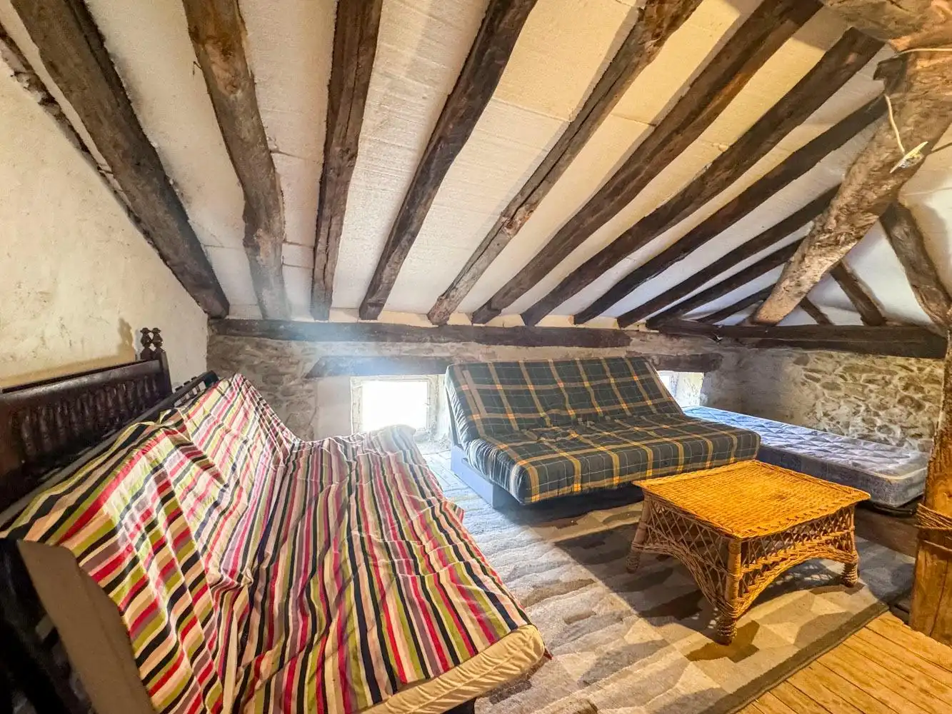 Sala de estar de Casa o chalet en venta en Horcajo de la Sierra - Aoslos con Calefacción