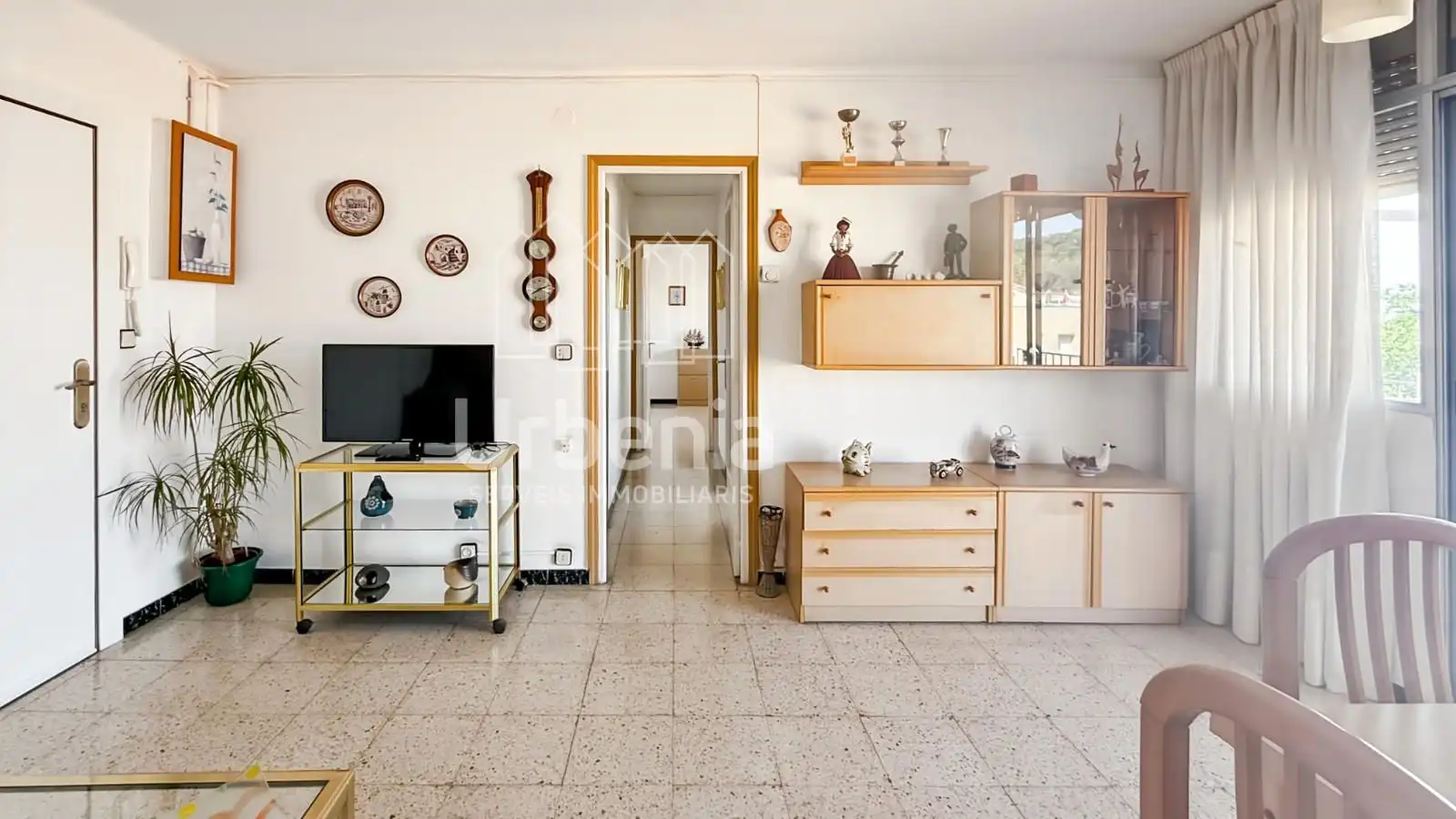 Sala de estar de Piso en venta en Malgrat de Mar con Aire acondicionado, Calefacción y Terraza