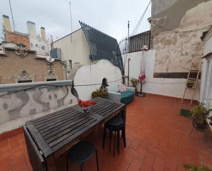 Terrace of Attic to rent in  Barcelona Capital  with Air Conditioner, Heating and Parquet flooring