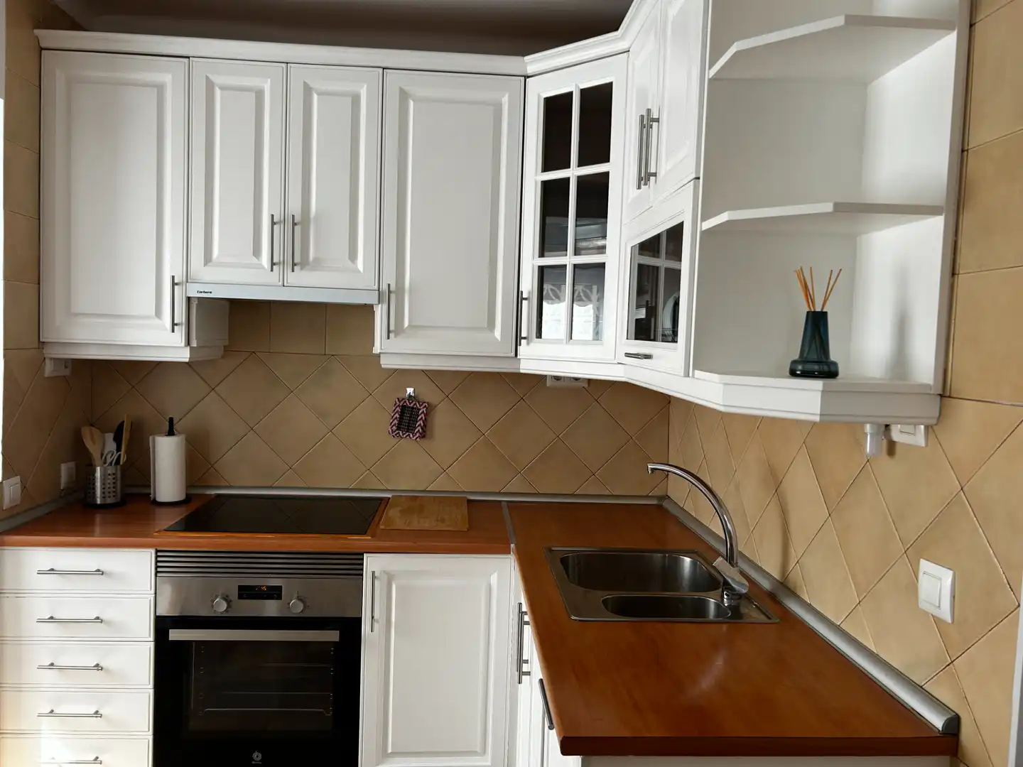 Kitchen of Flat for rent in  Palma de Mallorca  with Air Conditioner, Heating and Furnished