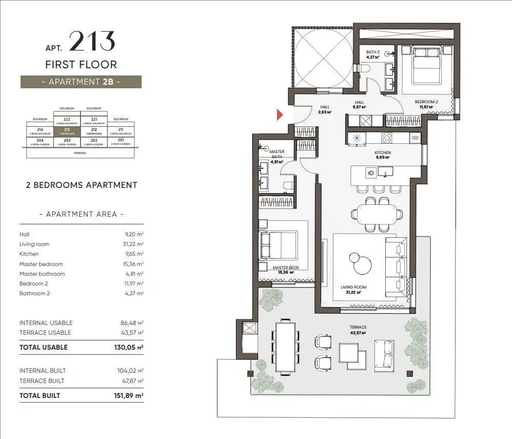 Apartamento con terraza en venta en Benamara - Atalaya, imagen 43