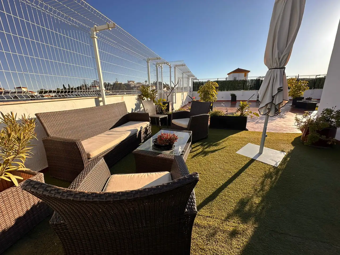 Terrace of Attic for sale in Benalmádena  with Air Conditioner, Heating and Terrace
